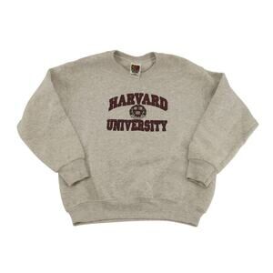 Harvard University Gray Crewneck Sweatshirt Youth 14/16